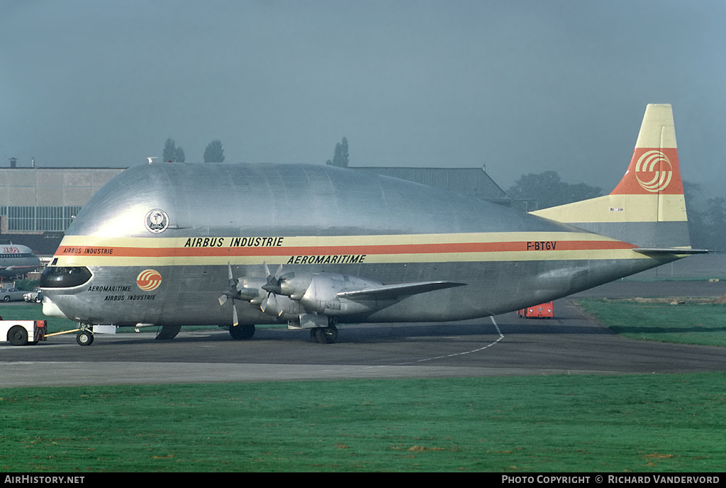 Aircraft Photo of F-BTGV | Aero Spacelines 377SGT Super Guppy Turbine | Aéromaritime | AirHistory.net #2420