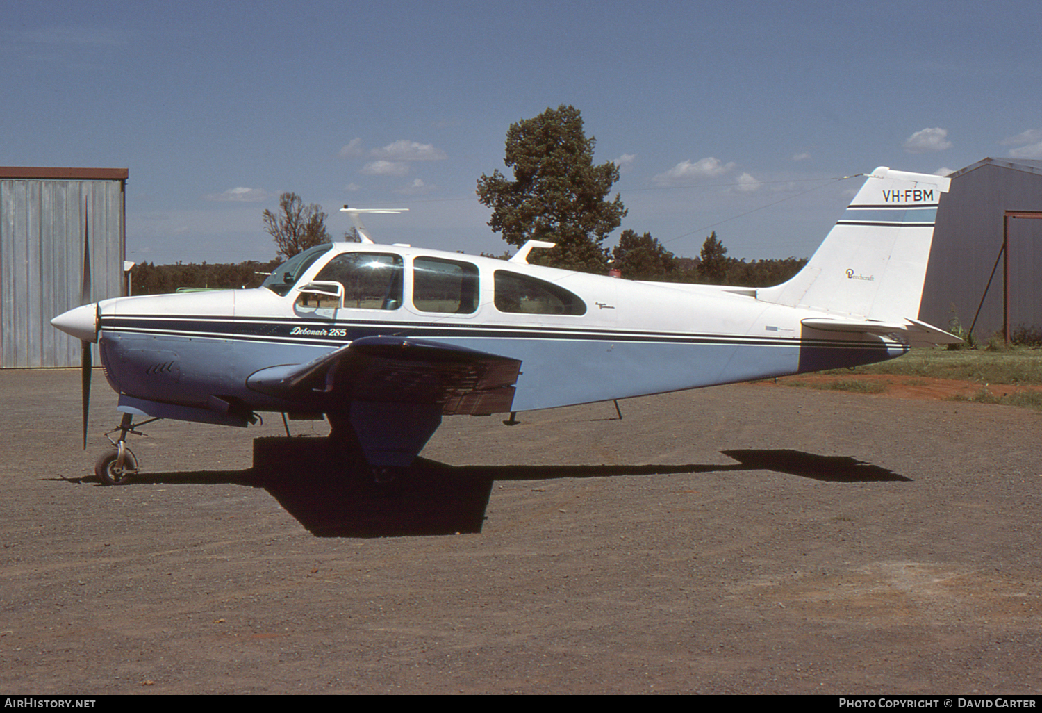 Aircraft Photo of VH-FBM | Beech C33A Debonair | AirHistory.net #2447