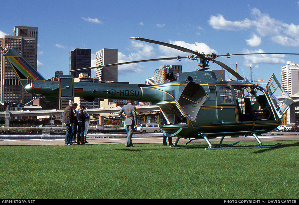 Aircraft Photo of D-HDSU | MBB BO-105S | AirHistory.net #2452