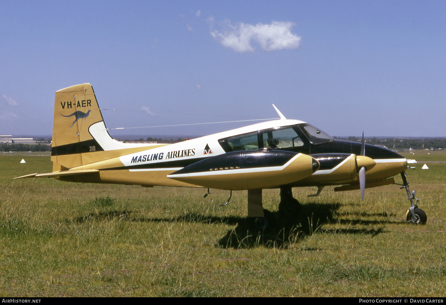 Aircraft Photo of VH-AER | Cessna 310 | Masling Airlines | AirHistory.net #2454