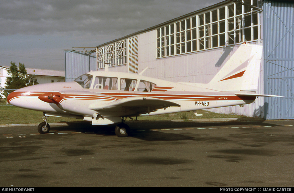 Aircraft Photo of VH-AED | Piper PA-23-250 Aztec C | AirHistory.net #2463