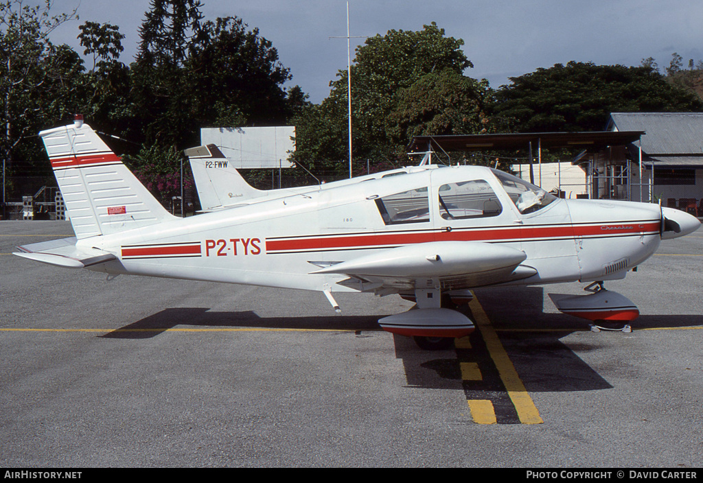 Aircraft Photo of P2-TYS | Piper PA-28-180 Cherokee C | AirHistory.net #2482