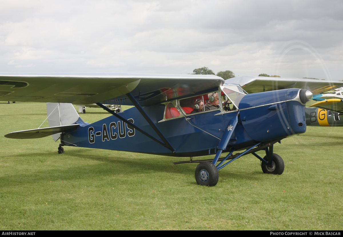 Aircraft Photo of G-ACUS | De Havilland D.H. 85 Leopard Moth | AirHistory.net #2517