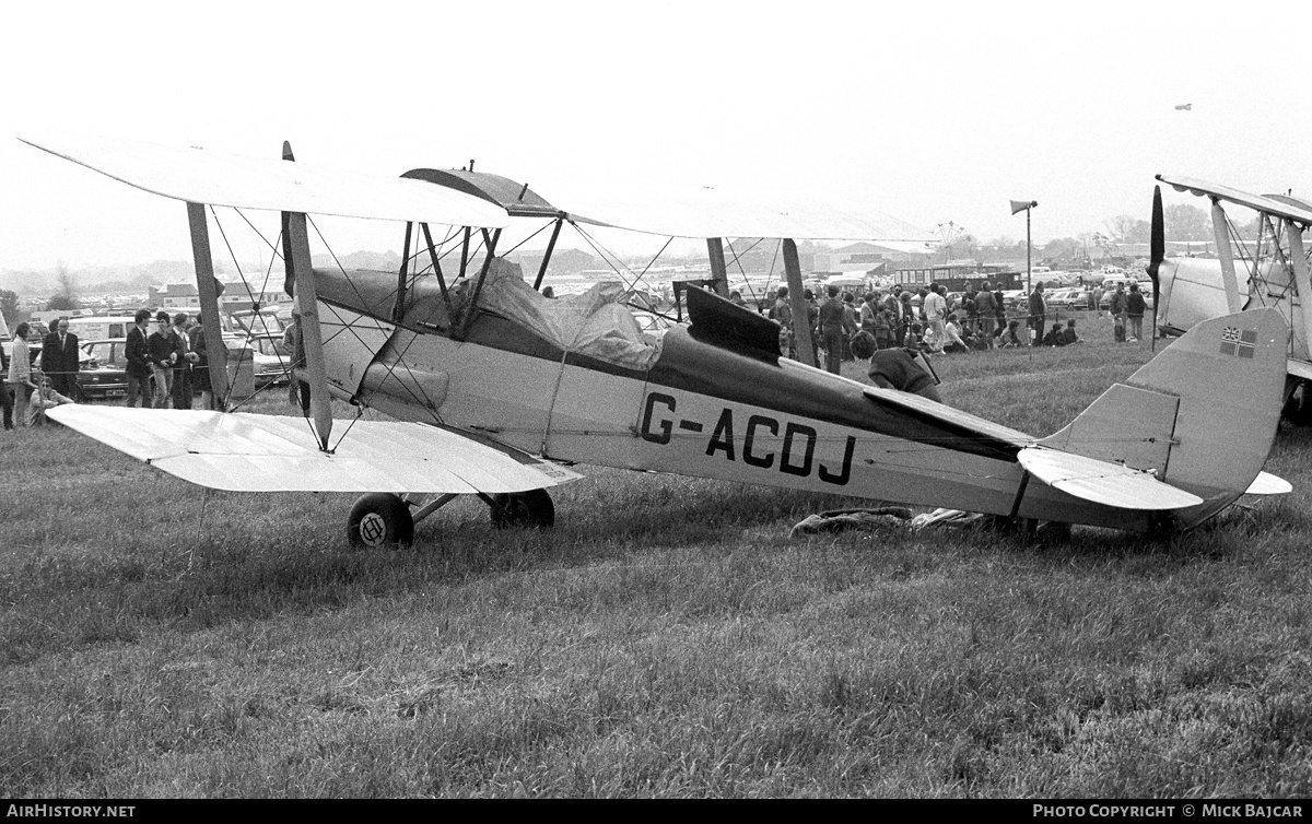 Aircraft Photo of G-ACDJ | De Havilland D.H. 82A Tiger Moth II | AirHistory.net #2519
