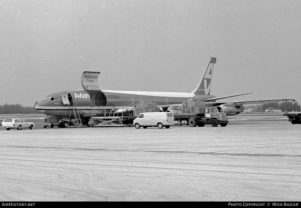 Aircraft Photo of HK-1849 | Boeing 707-321C | Avianca | AirHistory.net #2531