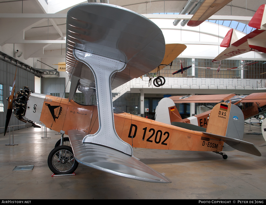 Aircraft Photo of D-EOSM / D-1202 | Udet U-12 Flamingo (replica) | DVS Schleissheim | AirHistory.net #2532