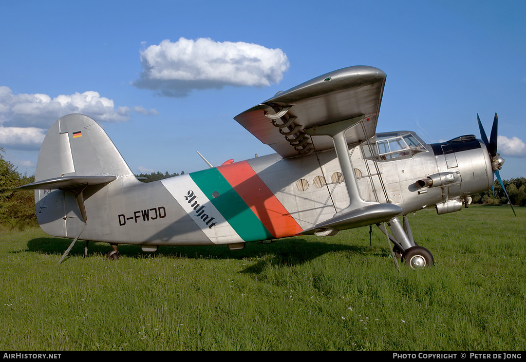 Aircraft Photo of D-FWJD | Antonov An-2T | AirHistory.net #2538