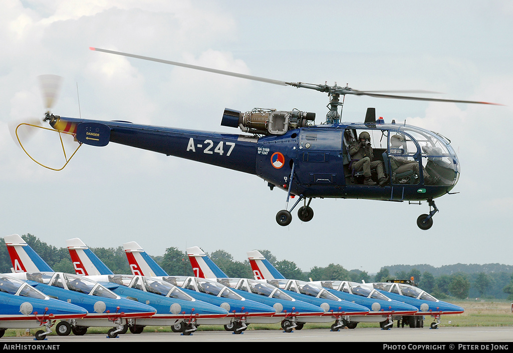 Aircraft Photo of A-247 | Sud SA-316B Alouette III | Netherlands - Air Force | AirHistory.net #2544