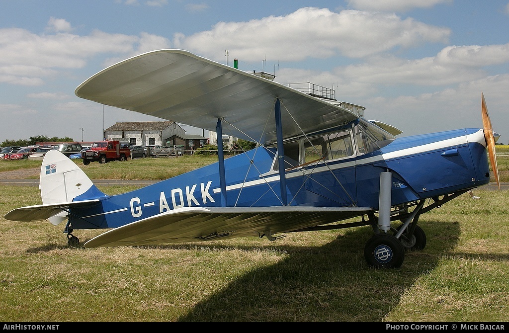 Aircraft Photo of G-ADKK | De Havilland D.H. 87B Hornet Moth | AirHistory.net #2550
