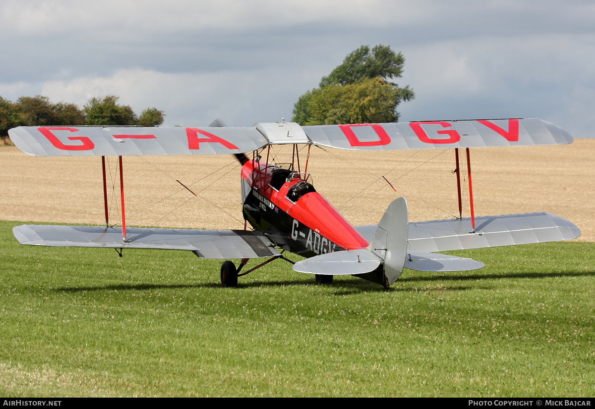 Aircraft Photo of G-ADGV | De Havilland D.H. 82A Tiger Moth II | Brooklands Aviation | AirHistory.net #2553