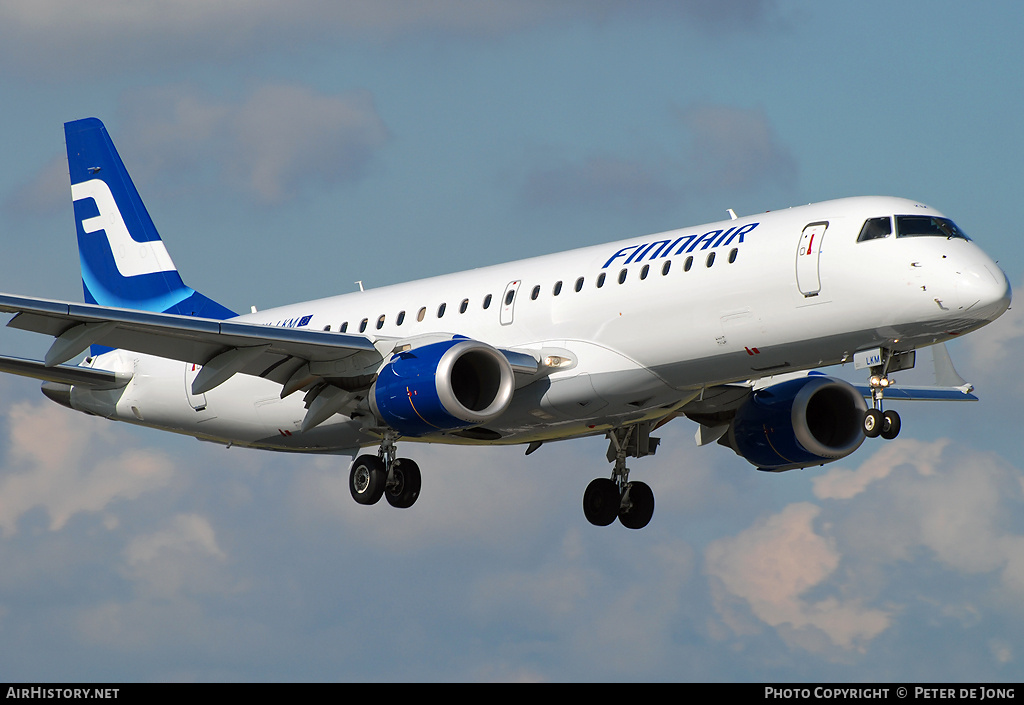 Aircraft Photo of OH-LKM | Embraer 190LR (ERJ-190-100LR) | Finnair | AirHistory.net #2559