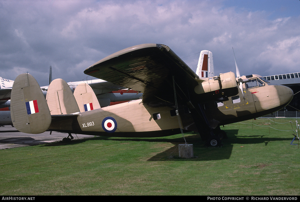 Aircraft Photo of XL993 | Scottish Aviation Twin Pioneer CC.2 | UK - Air Force | AirHistory.net #2566