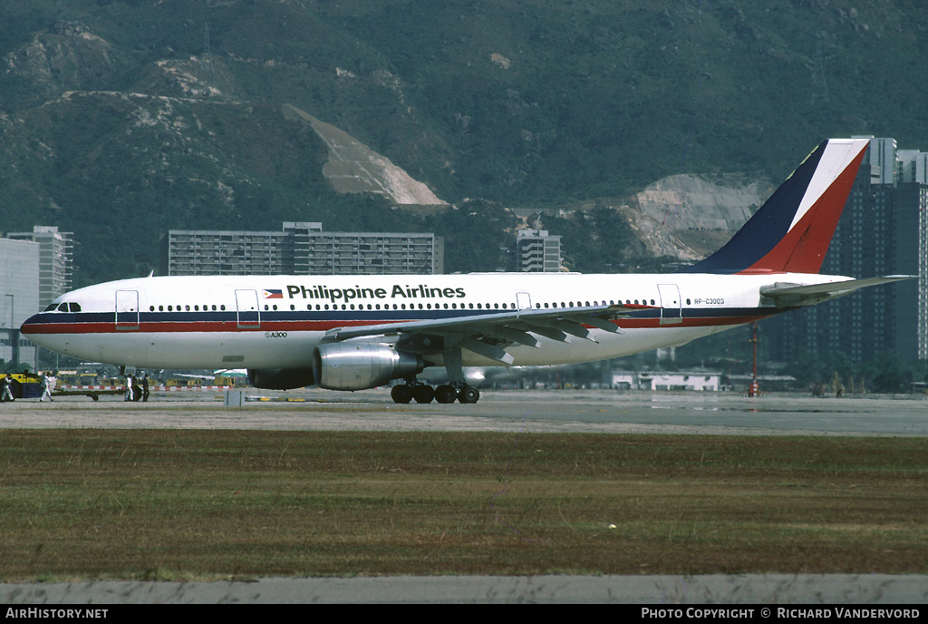 Aircraft Photo of RP-C3003 | Airbus A300B4-203 | Philippine Airlines | AirHistory.net #2568