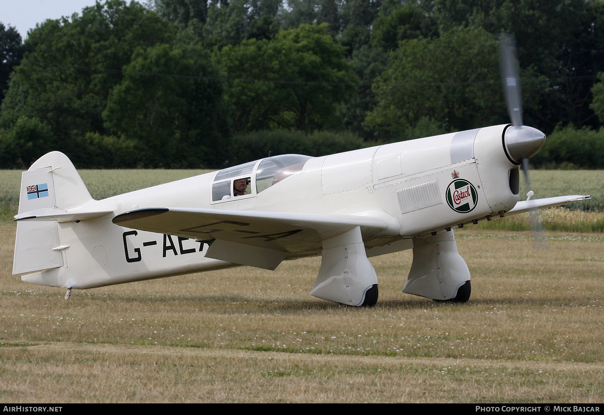 Aircraft Photo of G-AEXF | Percival E.2 Mew Gull | AirHistory.net #2612