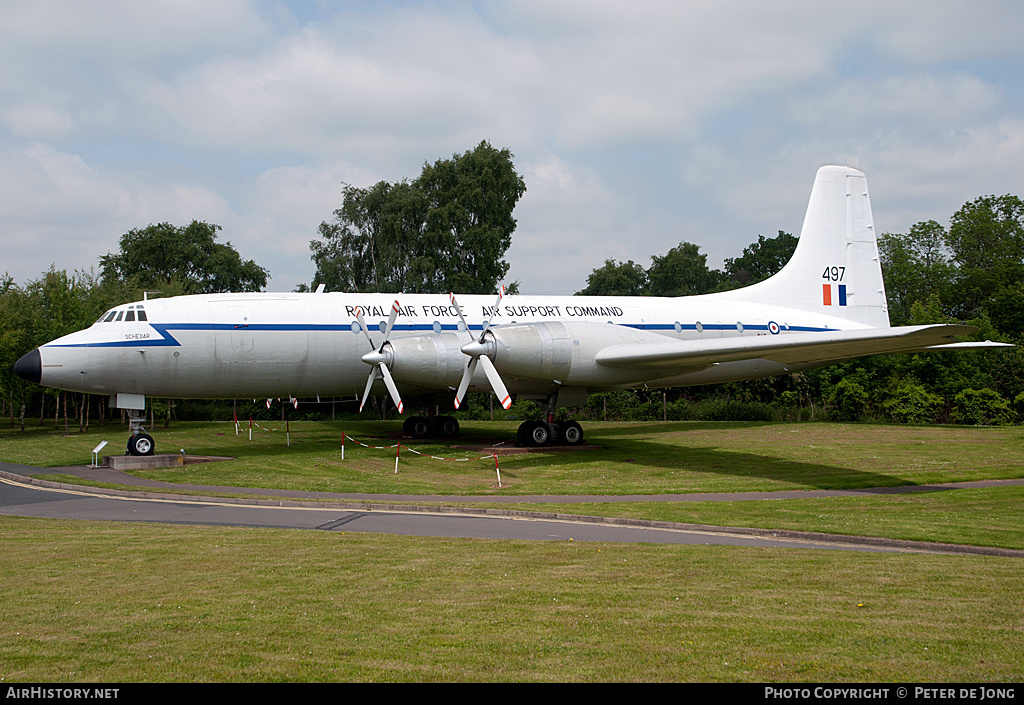 Aircraft Photo of XM497 | Bristol 175 Britannia 312F | UK - Air Force | AirHistory.net #2630