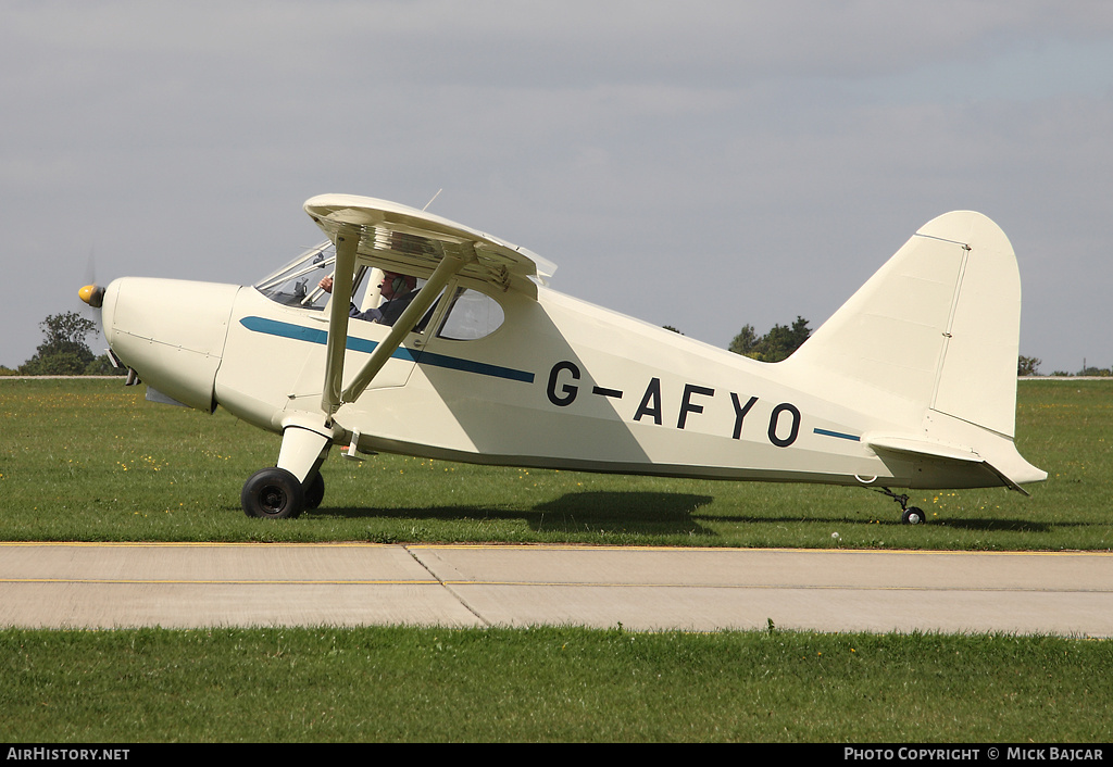 Aircraft Photo of G-AFYO | Stinson HW-75 | AirHistory.net #2638