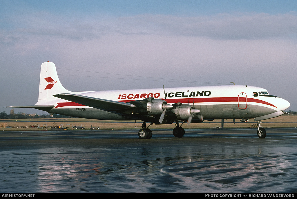 Aircraft Photo of TF-IUB | Douglas DC-6A | Iscargo Iceland | AirHistory.net #2661