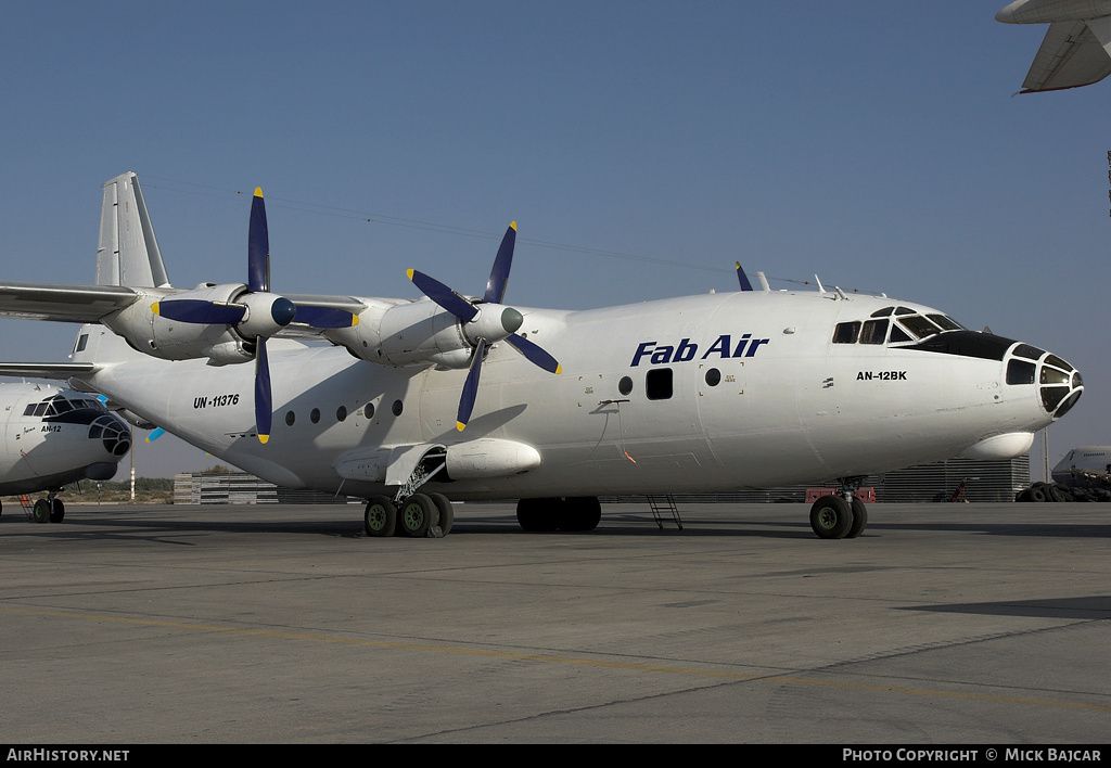 Aircraft Photo of UN-11376 | Antonov An-12BK | Fab Air | AirHistory.net #2683