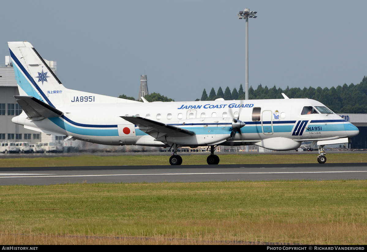 Aircraft Photo of JA8951 | Saab 340B/Plus SAR-200 | Japan Coast Guard | AirHistory.net #2698