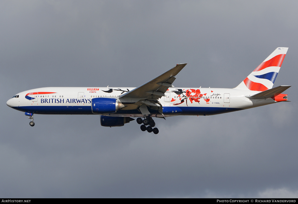 Aircraft Photo of G-YMML | Boeing 777-236/ER | British Airways | AirHistory.net #2711