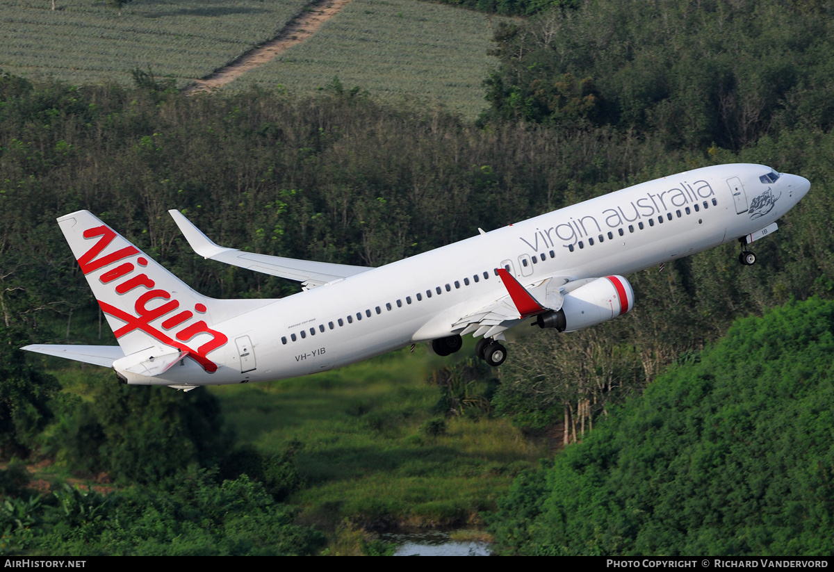 Aircraft Photo of VH-YIB | Boeing 737-8FE | Virgin Australia Airlines | AirHistory.net #2727