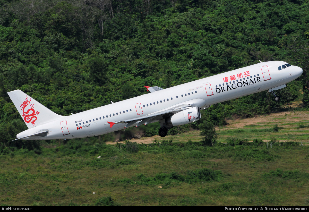 Aircraft Photo of B-HTI | Airbus A321-231 | Dragonair | AirHistory.net #2728