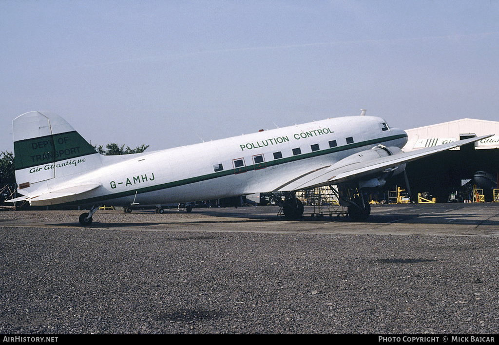 Aircraft Photo of G-AMHJ | Douglas C-47A Skytrain | Department of Transport - Pollution Control | AirHistory.net #2737