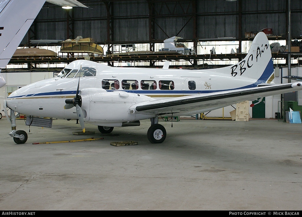 Aircraft Photo of G-HBBC | De Havilland D.H. 104 Dove 8 | BBC Air | AirHistory.net #2742