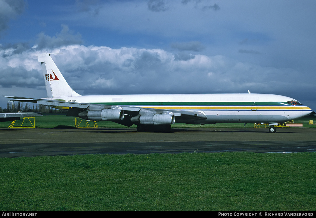Aircraft Photo of 9G-OOD | Boeing 707-399C | First International Airlines - FIA | AirHistory.net #2758