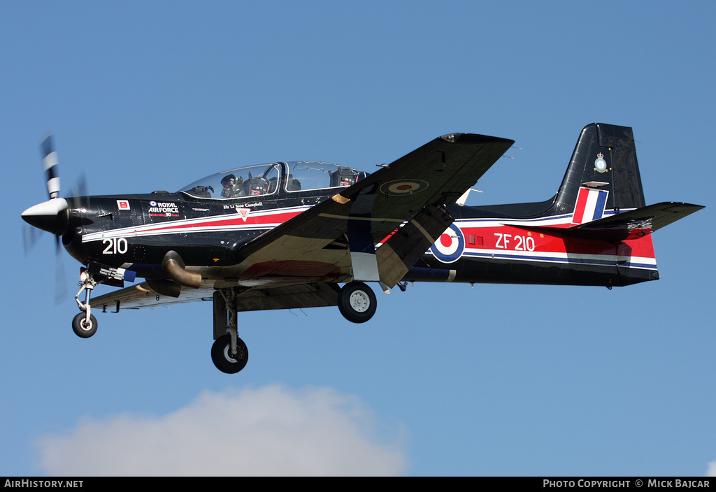 Aircraft Photo of ZF210 | Short S-312 Tucano T1 | UK - Air Force | AirHistory.net #2798