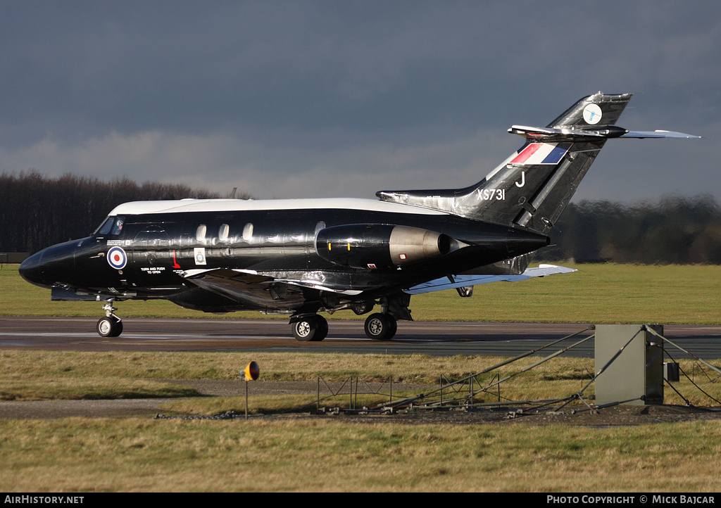 Aircraft Photo of XS731 | Hawker Siddeley HS-125-2 Dominie T1 | UK - Air Force | AirHistory.net #2800