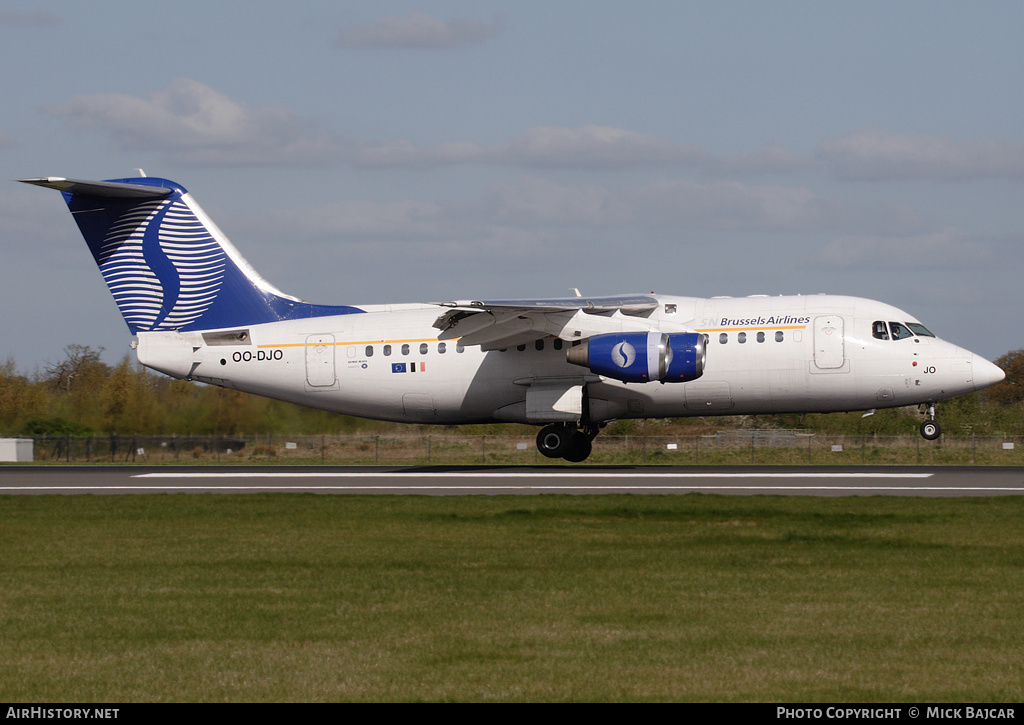 Aircraft Photo of OO-DJO | British Aerospace Avro 146-RJ85 | SN Brussels Airlines | AirHistory.net #2801