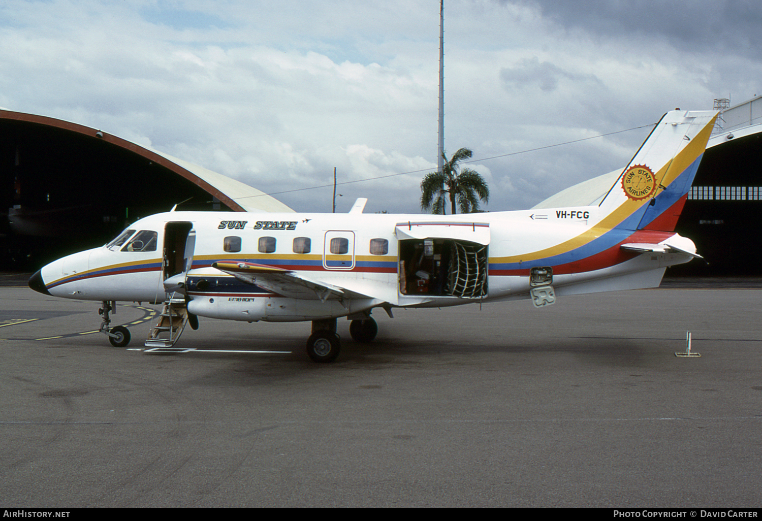 Aircraft Photo of VH-FCG | Embraer EMB-110 Bandeirante | Sunstate Airlines | AirHistory.net #2805