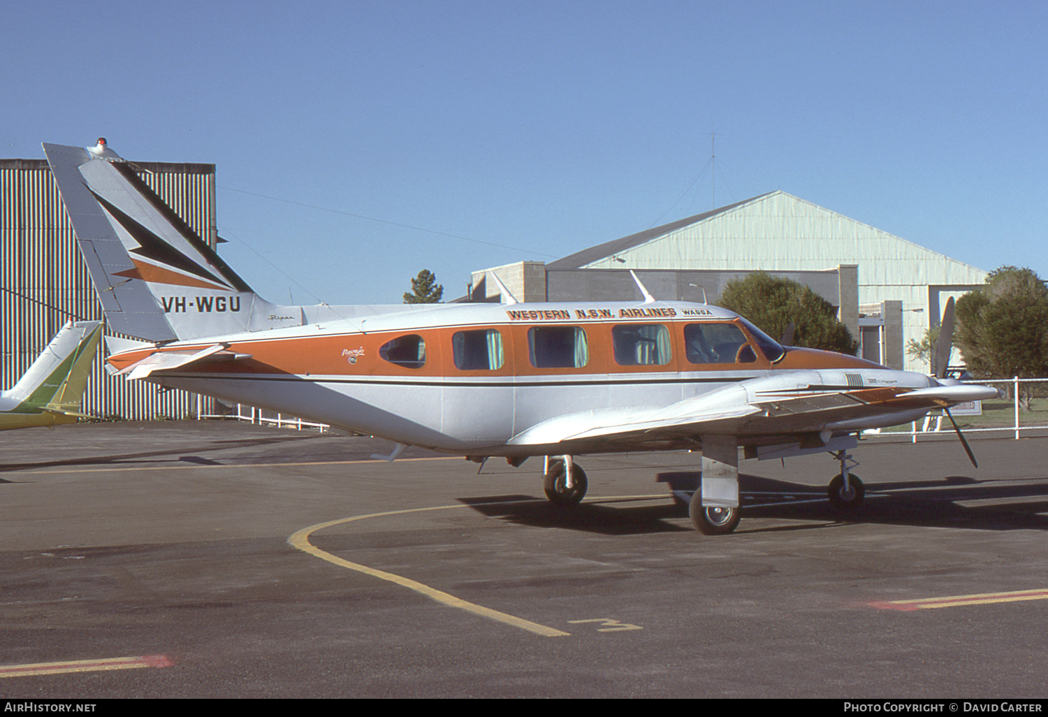 Aircraft Photo of VH-WGU | Piper PA-31-310 Navajo | Western NSW Airlines | AirHistory.net #2806