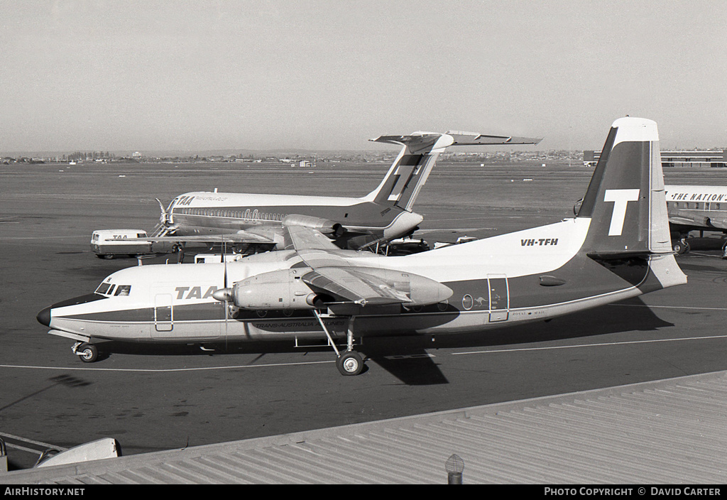 Aircraft Photo of VH-TFH | Fokker F27-700 Friendship | Trans-Australia Airlines - TAA | AirHistory.net #2814