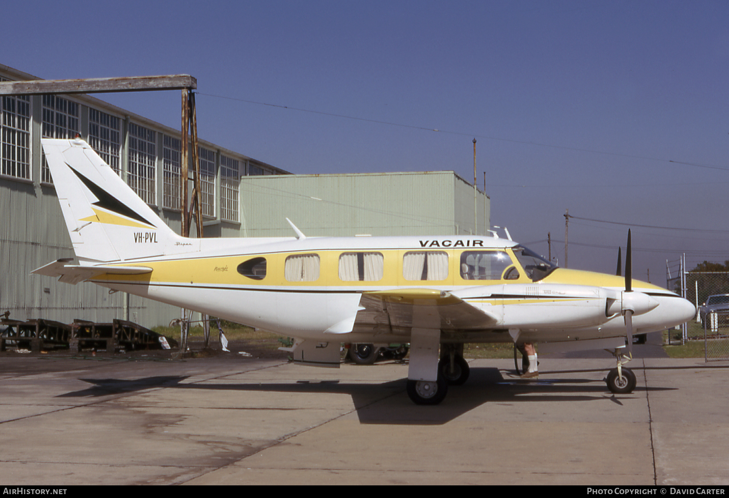 Aircraft Photo of VH-PVL | Piper PA-31-310 Navajo | Vacair | AirHistory.net #2815