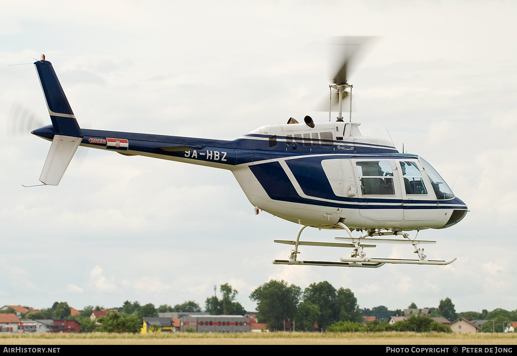 Aircraft Photo of 9A-HBZ | Bell 206B-3 JetRanger III | Croatia - Police | AirHistory.net #2839