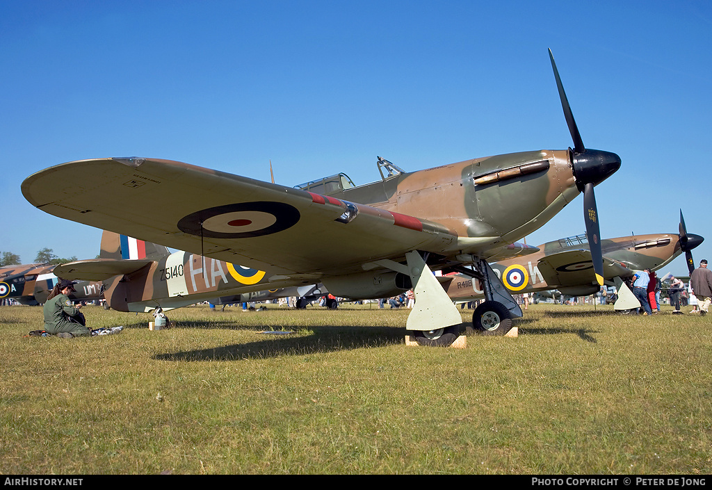 Aircraft Photo of G-HURI / Z5140 | Hawker Hurricane Mk12A | UK - Air Force | AirHistory.net #2847