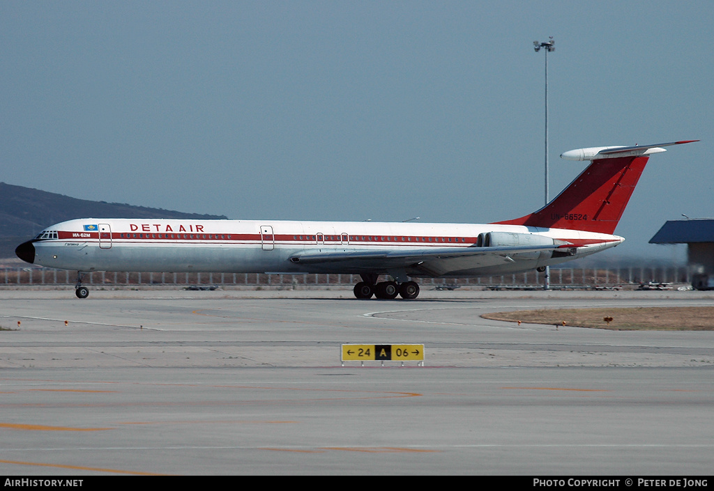 Aircraft Photo of UN-86524 | Ilyushin Il-62M | Deta Air | AirHistory.net #2868