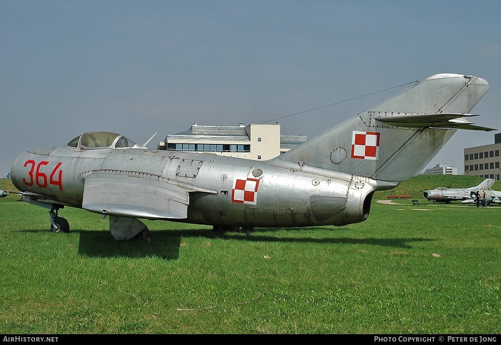 Aircraft Photo of 364 | PZL-Mielec Lim-1 (MiG-15) | Poland - Air Force | AirHistory.net #2873