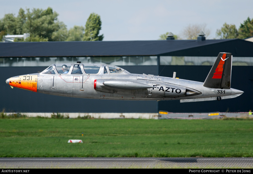 Aircraft Photo of F-AZTO / 331 | Fouga CM-170R Magister | AirHistory.net #2885