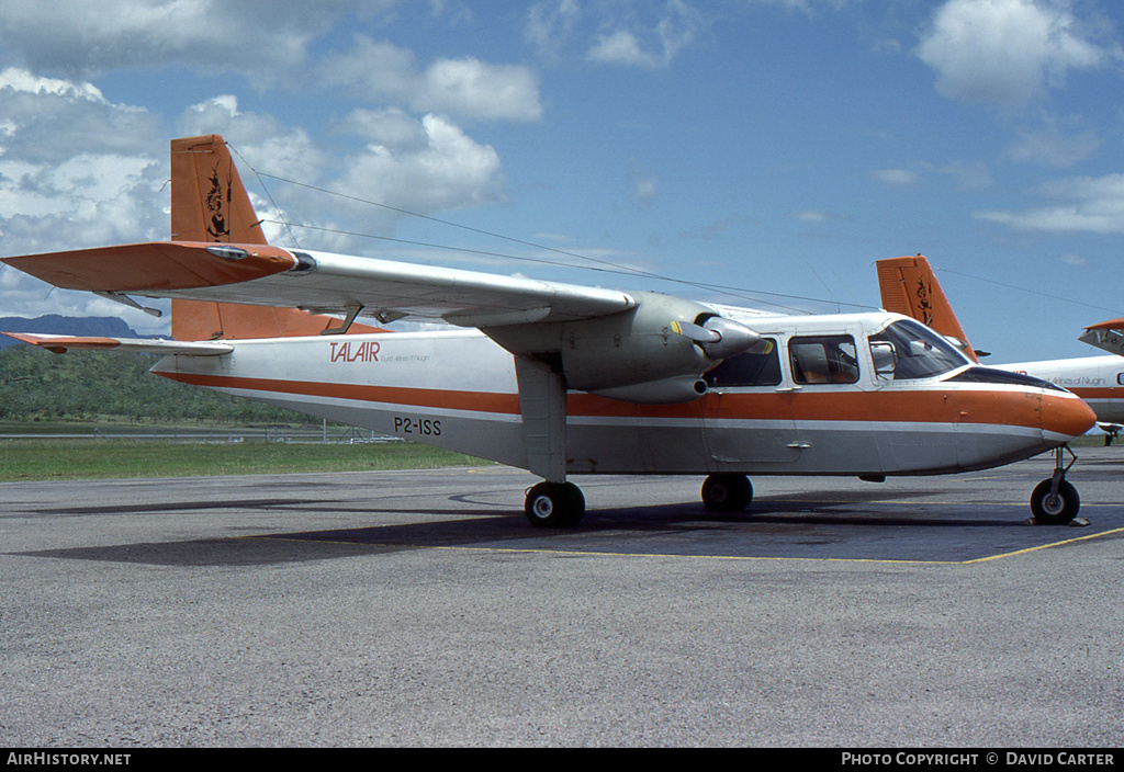 Aircraft Photo of P2-ISS | Britten-Norman BN-2A-26 Islander | Talair - Tourist Airline of Niugini | AirHistory.net #2906