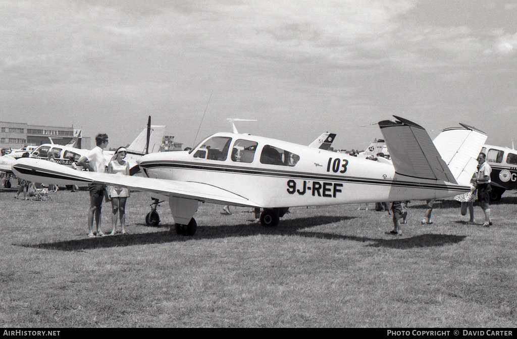 Aircraft Photo of 9J-REF | Beech V35A Bonanza | AirHistory.net #2927