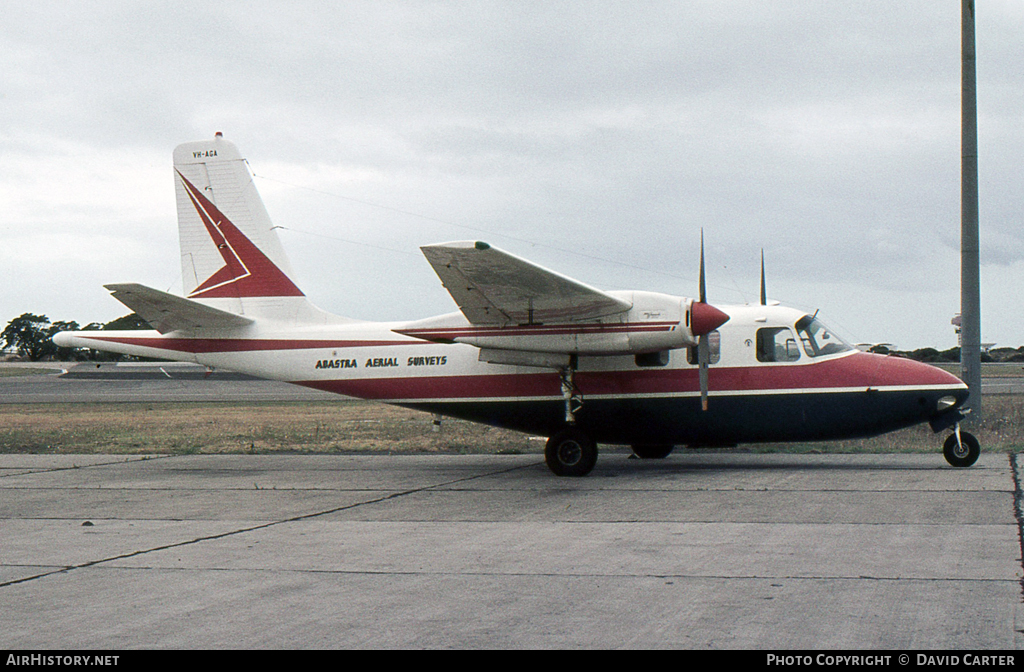 Aircraft Photo of VH-AGA | Aero Commander 500A Commander | Adastra Aerial Surveys | AirHistory.net #2928