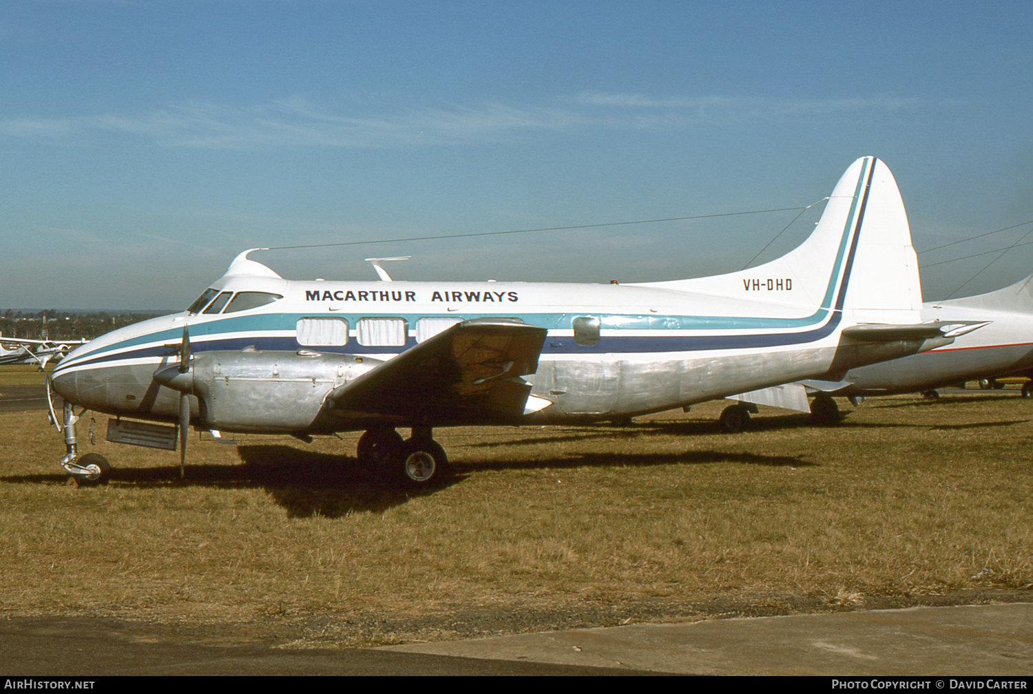 Aircraft Photo of VH-DHD | De Havilland D.H. 104 Dove 5 | Macarthur Airways | AirHistory.net #2938