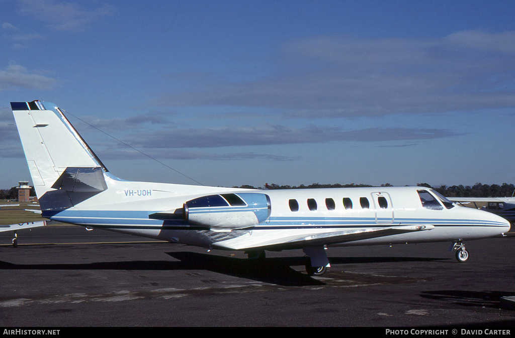 Aircraft Photo of VH-UOH | Cessna 550 Citation II | AirHistory.net #2945