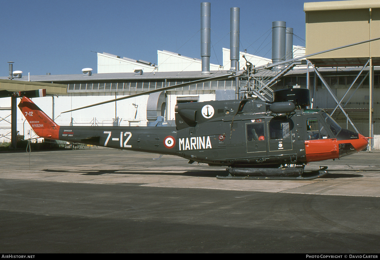 Aircraft Photo of MM80944 | Agusta AB-212ASW | Italy - Navy | AirHistory.net #2951