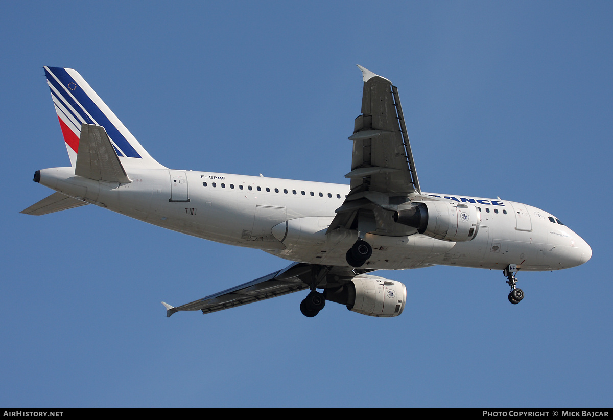 Aircraft Photo of F-GPMF | Airbus A319-113 | Air France | AirHistory.net #2973