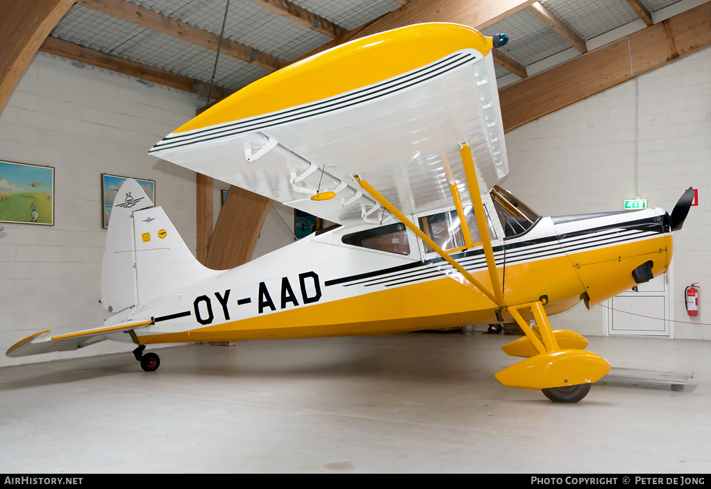 Aircraft Photo of OY-AAD | SAI KZ VII U-4 Laerke | AirHistory.net #3010