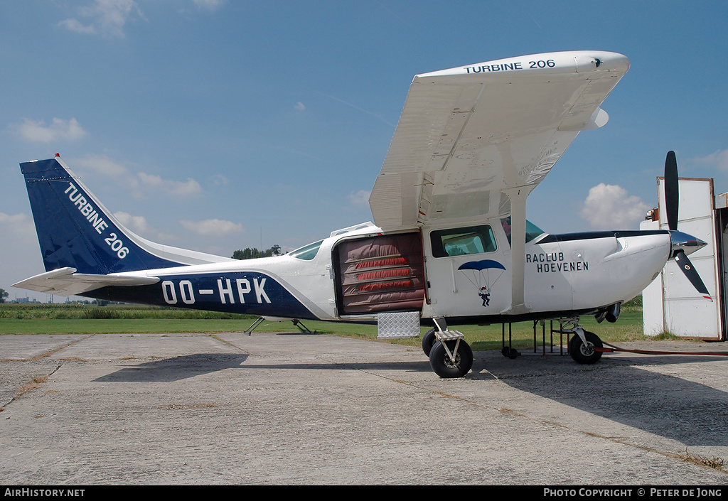 Aircraft Photo of OO-HPK | Cessna U206G/Soloy Turbine 206 | Paraclub Hoevenen | AirHistory.net #3014